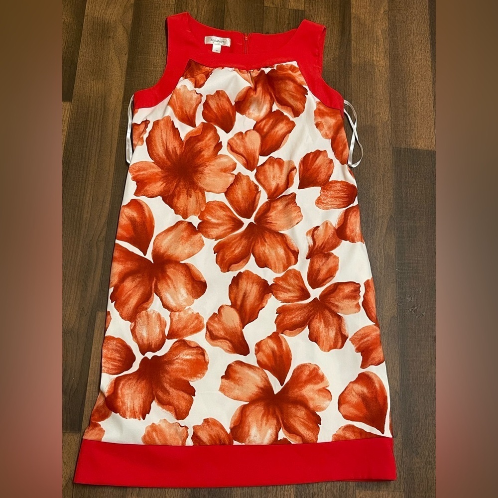 Dressbarn Red Sleeveless Dress - Picture 2 of 7